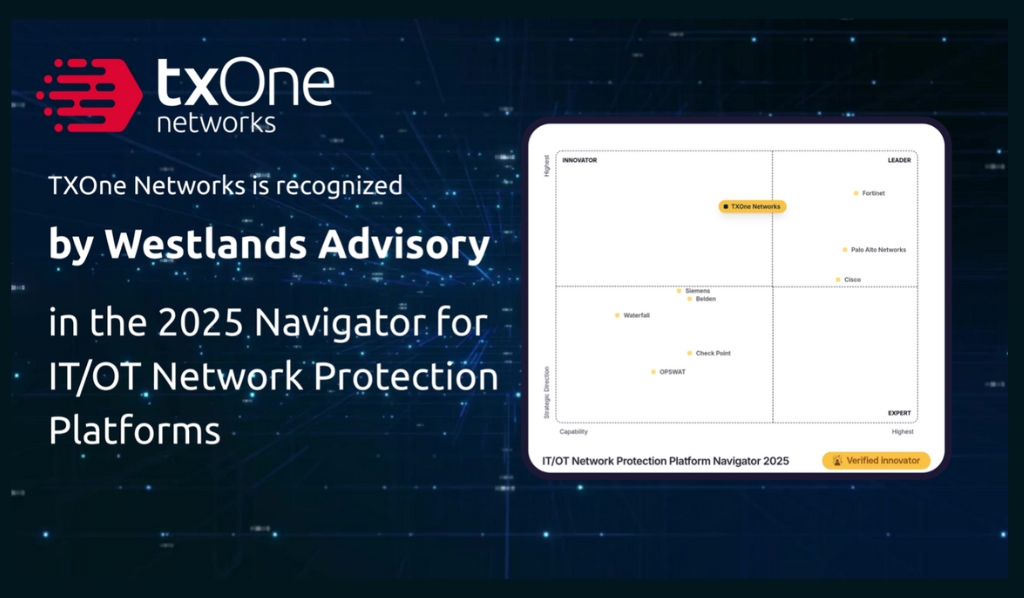 Blog: Westlands Advisory Recognizes TXOne as Innovator in 2025 OT Cybersecurity Navigator-r